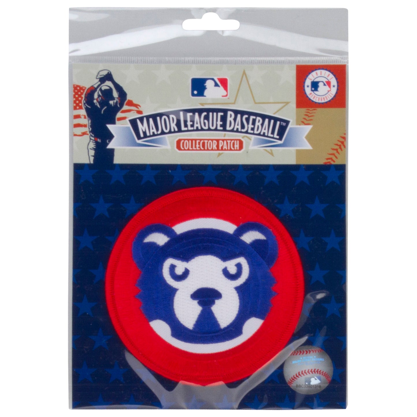 Chicago Cubs Mid-Nineties Cub Face Logo 4" Circle Patch