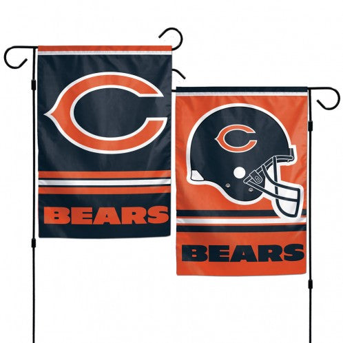Chicago Bears  Double Sided Garden Flag