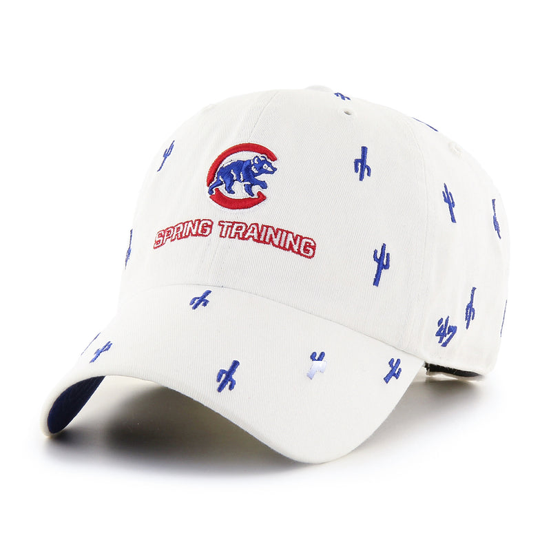 Chicago Cubs Spring Training Tourist '47 Clean Up White Adjustable Hat