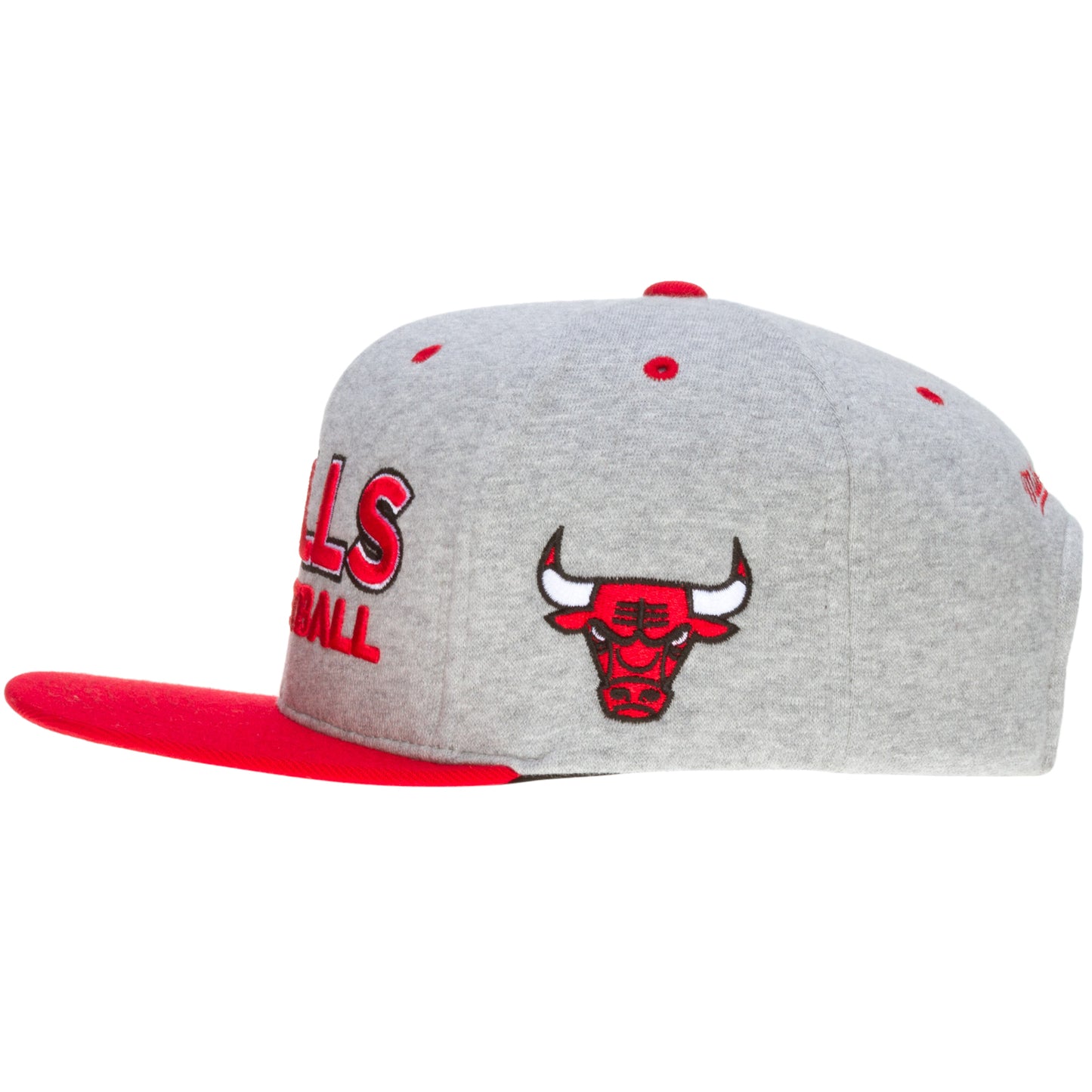 Chicago Bulls Grey and Red "Bulls Basketball" Snapback