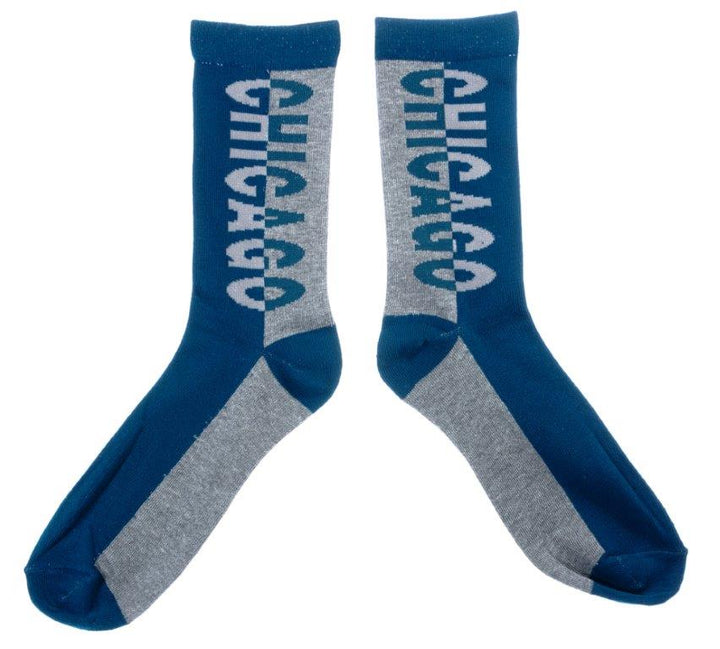Chicago Blue Shadow Socks