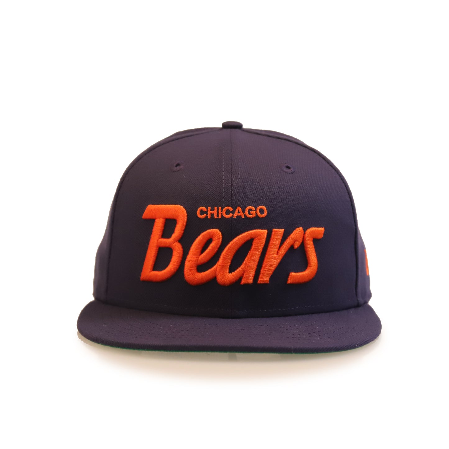 Chicago Bears Navy Chevy Chase Script 9FIFTY Snapback