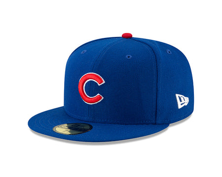 New Era Men's Chicago Cubs 59Fifty Game Royal Low Crown Authentic