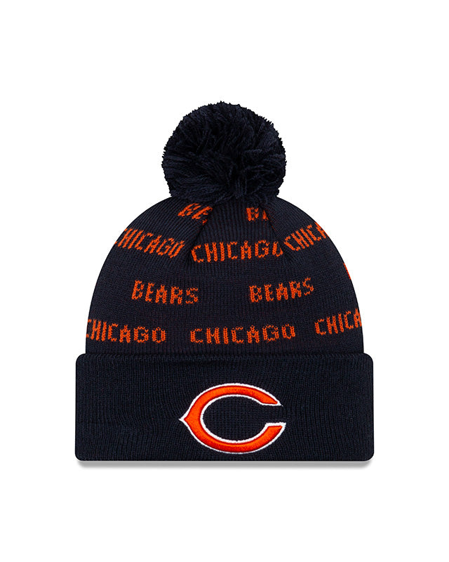 Chicago Bears Men's KNIT-REPEAT A3 w/ Pom & 