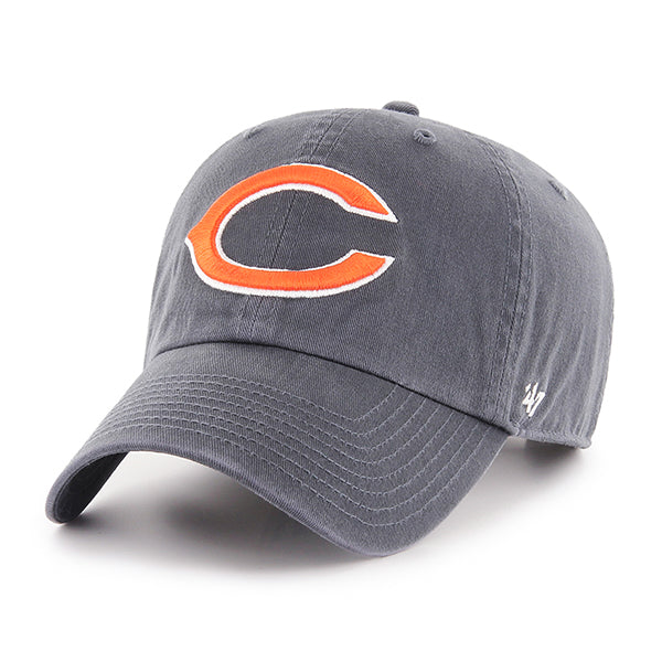 Chicago Bears Vintage Navy C Clean Up Adjustable Youth Hat